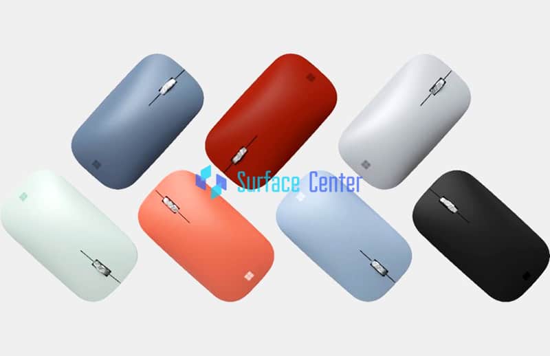 Chuột Surface Mobile Mouse có nhiều màu sắc để lựa chọn 