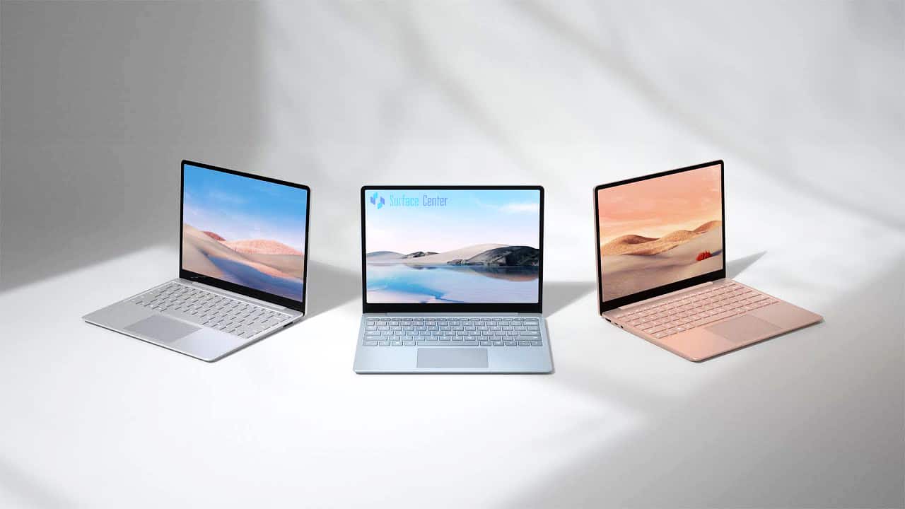 Phiên bản Surface Laptop Go có 3 màu cho bạn chọn
