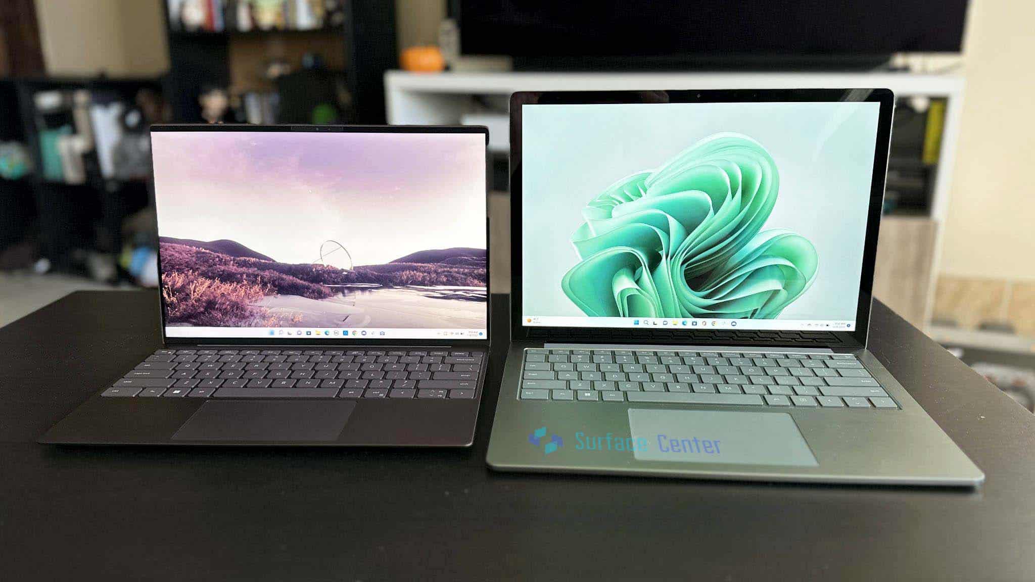 Thiết kế khá tương đồng với Surface Laptop 4