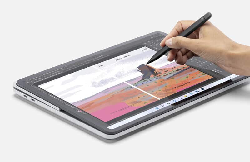 Màn hình Surface Laptop Studio cảm ứng 14 inch vô cùng sắc nét